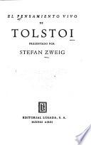 El pensamiento vivo de Tolstoi presentado