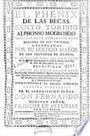 El Phenix de las becas, Santo Toribio Alphonso Mogrobejo