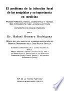 El problema de la infección focal de las amígdalas y su importancia en medicina