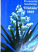 El Salvador, directorio telefónico