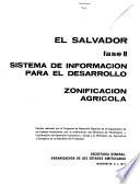El Salvador, zonificación agrícola