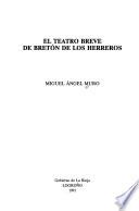 El teatro breve de Bretón de los Herreros