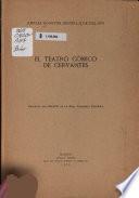 El teatro cómico de Cervantes