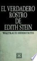 El verdadero rostro de Edith Stein