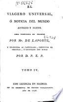 El viagero universal; ó, Noticia del mundo antiguo y moderno