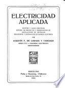 Electricidad aplicada ...