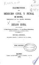 Elementos Del Derecho Civil Y Penal