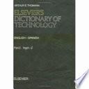 Elsevier Diccionario de Tecnología