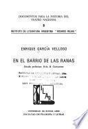En el barrio de las ranas