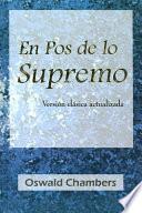 En Pos de Lo Supremo