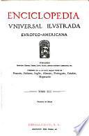 Enciclopedia vniversal ilvstrada evropeo-americana