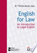 English for law