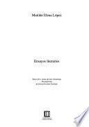 Ensayos literarios