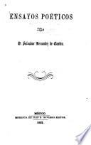 Ensayos poéticos de D. Salvador Bermudez de Castro