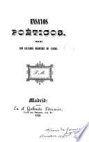 Ensayos poéticos de don Bermúdez de Castro Díez