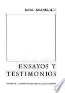 Ensayos y testimonios