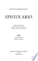 Epistolário: Enero-Mayo 1912 ; Cartas sin fecha