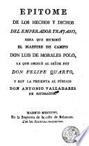 Epitome de los hechos y dichos del emperador Trajano
