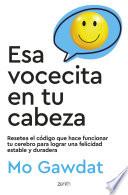 Libro Esa vocecita en tu cabeza