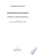 Escritos escogidos de lengua y literatura española