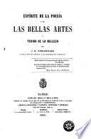 Espíritu de la poesía y de las Bellas Artes ó Teoría de la Belleza