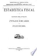 Estadística fiscal