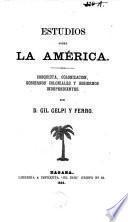 Estudio sobre la America