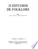 Estudios de folklore