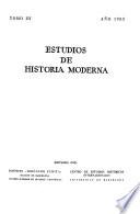 Estudios de historia moderna