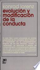 Evolución y modificación de la conducta