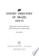 Export Directory of Brazil