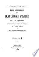 Fallos y disposiciones de la exma. Cámara de Apelaciones de la Capital