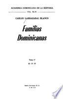 Familias dominicanas