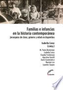 Familias e infancias en la historia contemporánea