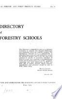 FAO Forestry and Forest Products Studies