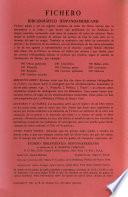 Fichero bibliográfico hispanoamericano