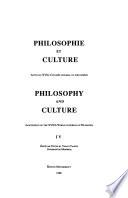 Filosofía y cultura