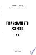 Financiamiento externo, 1977
