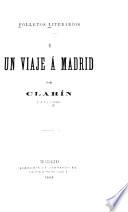 Folletos literarios: Un viaje á Madrid