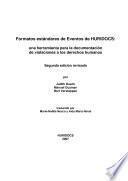 Formatos estándares de Eventos de HURIDOCS: una herramienta para la documentación de violaciones a los derechos humanos, Spanish