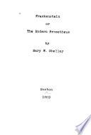 Frankenstein, Or, The Modern Prometheus