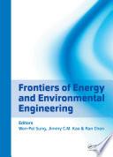 Frontiers of Energy and Environmental Engineering