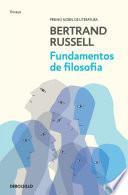 Fundamentos de filosofía