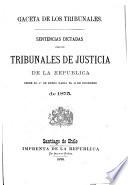 Gaceta de los tribunales