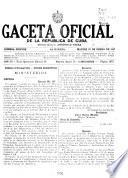 Gaceta Oficial