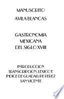 Gastronomía mexicana del siglo XVIII