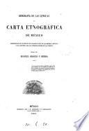 Geografía de las lenguas y carta etnográfica de México