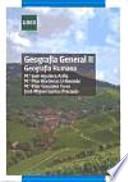 Libro GEOGRAFÍA GENERAL II. GEOGRAFÍA HUMANA