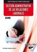Gestión administrativa de las relaciones laborales. (MF0237_3)