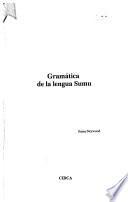 Gramática de la lengua sumu